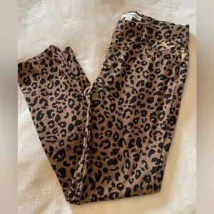 Cheetah dress pants